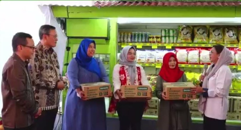 Peresmian posko pangan. Foto: Dok istimewa