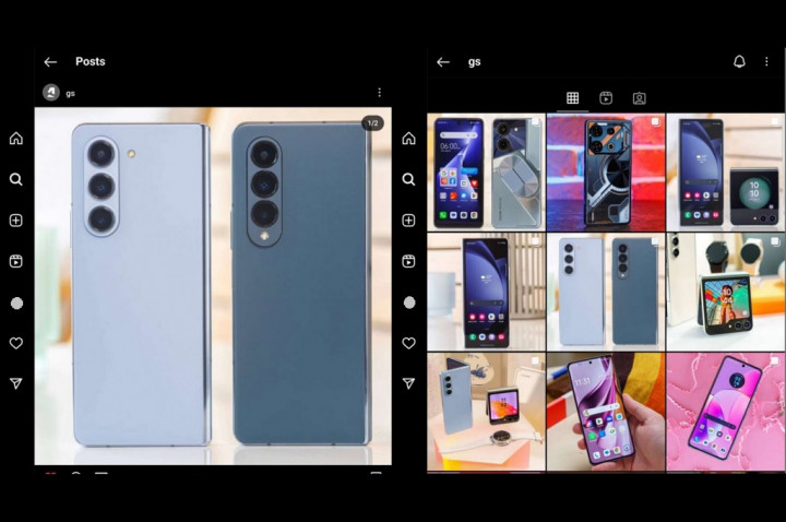 Instagram Terima UI Teroptimalisasi di Samsung Galaxy Z Fold Series