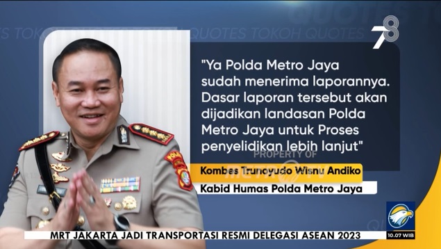 Dugaan Pelecehan Seksual Finalis Miss Universe Indonesia Masih Penyelidikan