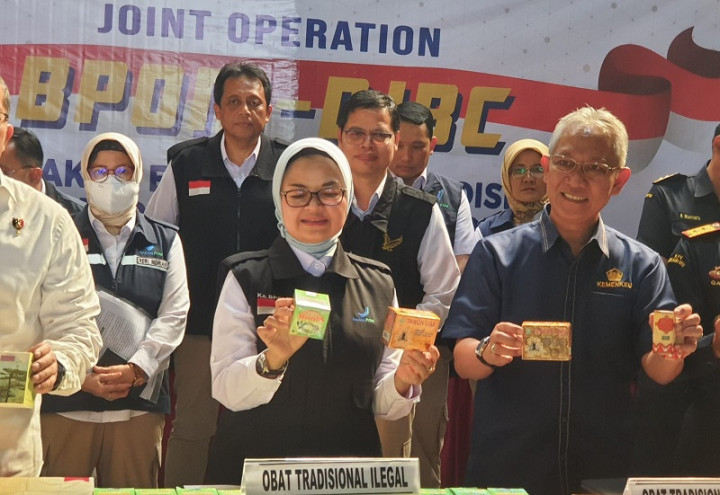 Ekspor Obat Tradisional Mengandung Kimia ke Uzbekistan Digagalkan