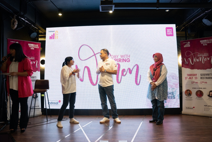 Indosat HiFi Gelar Lokakarya Bertema A Day with Inspiring Women