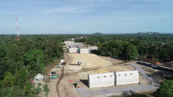 Progres Konstruksi Tol Jogja-Bawen Seksi I 35%