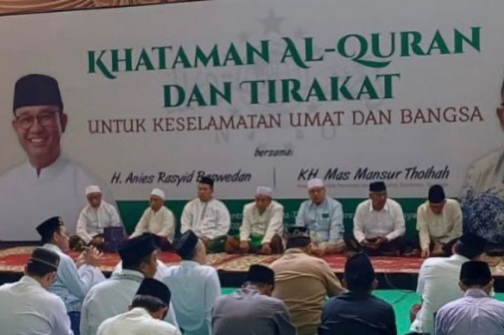 Kiai-Kiai NU se-Jatim Usulkan 5 Nama Cawapres ke Anies