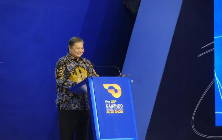 Hadiri Pembukaan GIIAS 2023, Menko Airlangga Sebut Industri Otomotif jadi Tulang Punggung Pertumbuhan Ekonomi Nasional