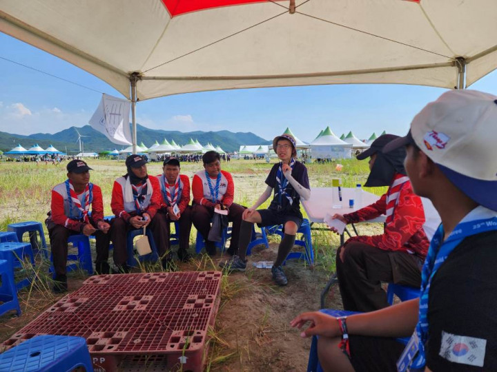 EKSKLUSIF: Suka Duka Peserta Jambore Pramuka Dunia di Korea Selatan