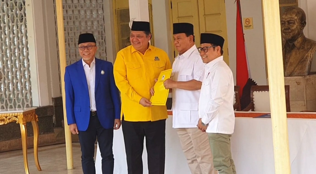Cawapres Prabowo Digodok Bareng Gerindra, PKB, Golkar, dan PAN