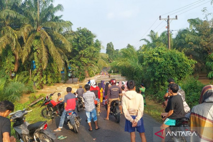 Akses Jalan Provinsi di Bengkulu Terputus Akibat Banjir