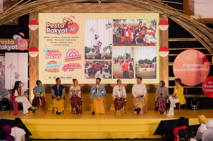 IM3 Kampanye HUT 78 RI via Freedom Internet