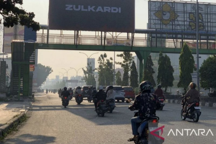 4,8 Ton Garam Disebar di Langit Riau Atasi Karhutla