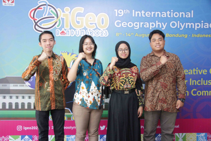 iGeo 2023, Tim Indonesia Sabet 4 Medali