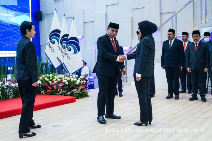 Fadhilah Mathar Resmi Jabat Direktur Utama BAKTI Kominfo