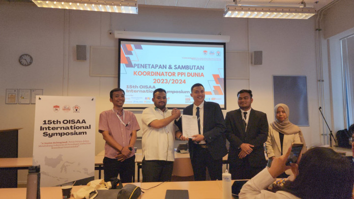 Hamzah Lubis Terpilih Sebagai Koordinator PPI Dunia Periode 23/24