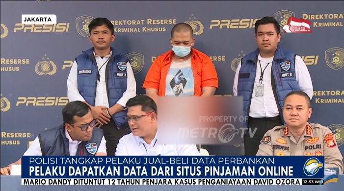 Tersangka Jual Beli Data Nasabah di <i>Dark Web</i> Ditangkap