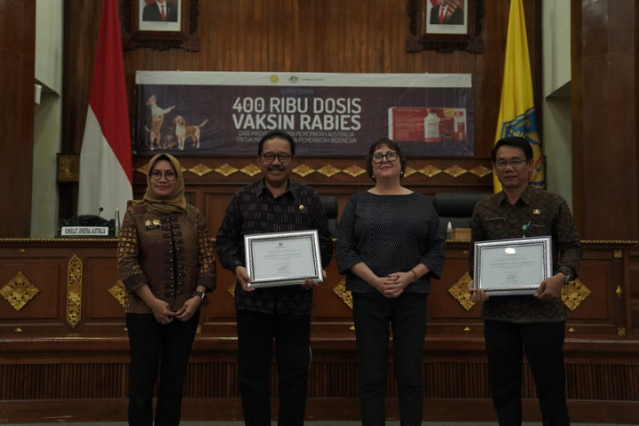 Australia Sediakan Vaksin Untuk Indonesia Atasi Kasus Rabies 