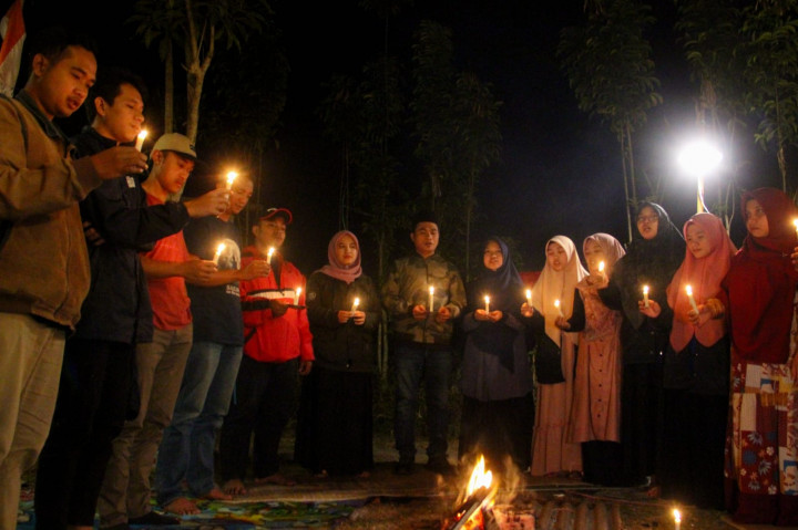 Anak Muda di Malang Suarakan Pemilu Damai Lewat Refleksi Kemerdekaan