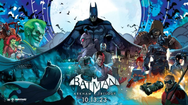 Oktober, Batman: Arkham Trilogy Bakal Hadir di Nintendo Switch