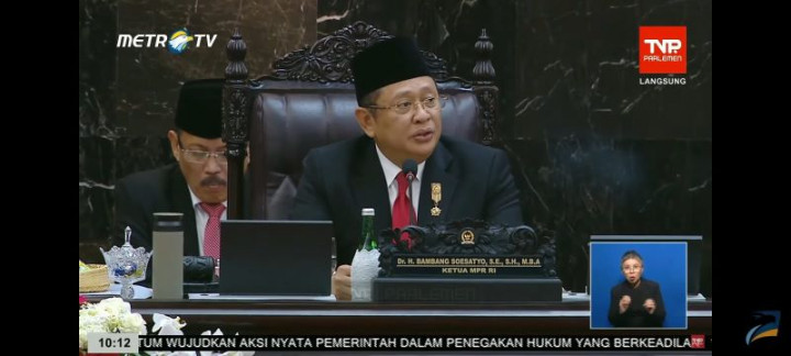 Di Sidang Tahunan MPR, Bamsoet Tegaskan PPHN Dibahas Setelah Pemilu 2024
