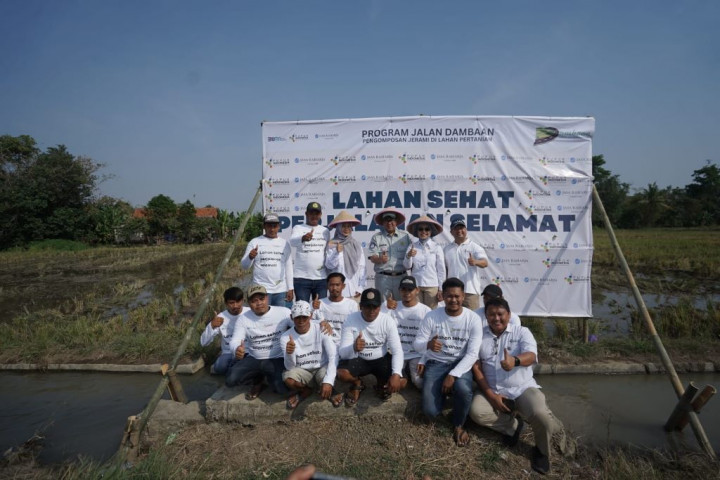 Kelola Limbah Jerami, Petani Dibina untuk Pertanian Berkelanjutan