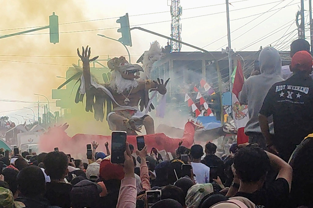 Karnaval HUT ke-78 RI di Lembang Berlangsung Meriah