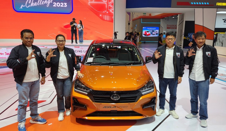 Daihatsu Ayla Sport Mejeng di GIIAS, Apa Saja Ubahannya?