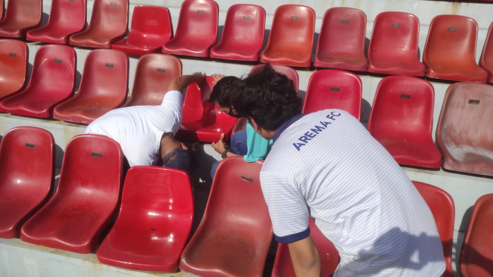 Kursi Stadion Kapten I Wayan Dipta Dirusak, Arema FC Minta Maaf dan Siap Bertanggung Jawab