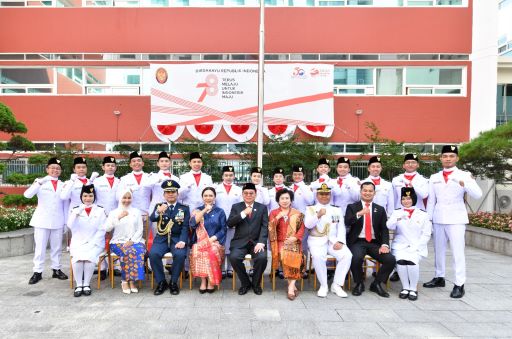 WNI dan Staf KBRI di Korsel Rayakan HUT ke-78 RI