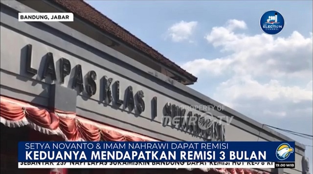 Kalapas Sukamiskin Sebut 'Diskon' Hukuman Setnov dan Iman Nahrawi Sesuai Aturan