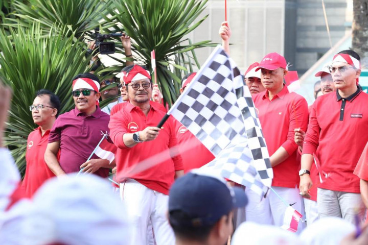 Puncak Perayaan Kemerdekaan, SYL Ajak Pegawai Kementan Jaga Kebugaran