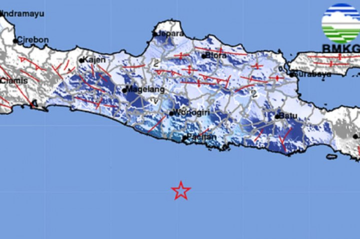 Pacitan Diguncang Gempa Magnitudo 5,0
