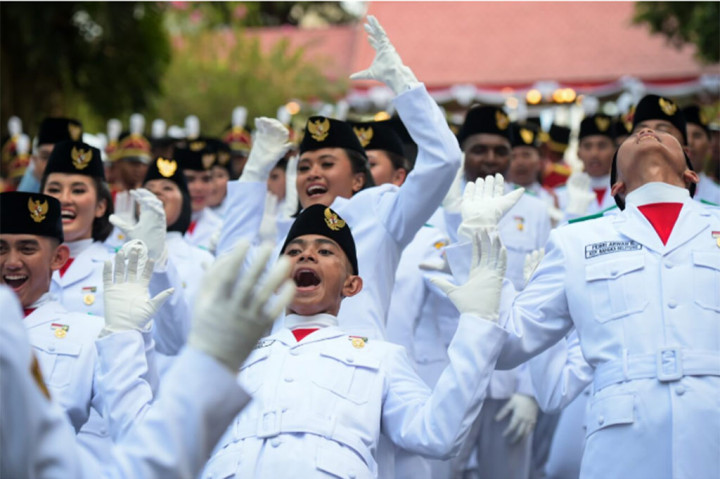 Kesan Para Paskibraka Usai Bertugas di Istana Merdeka