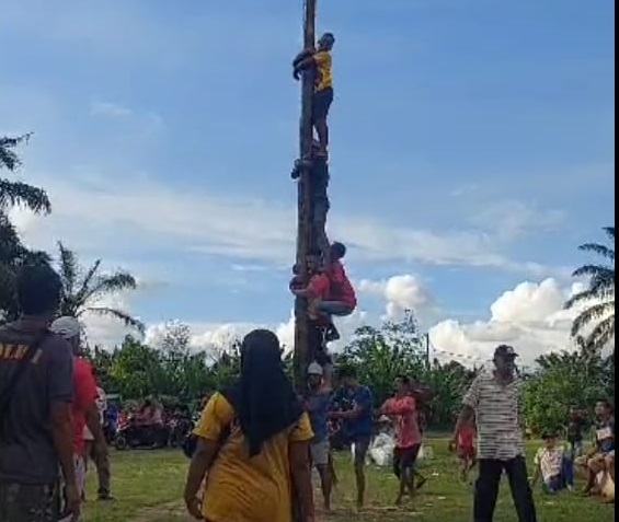Tertimpa Teman saat Panjat Pinang, Warga Deli Serdang Tewas