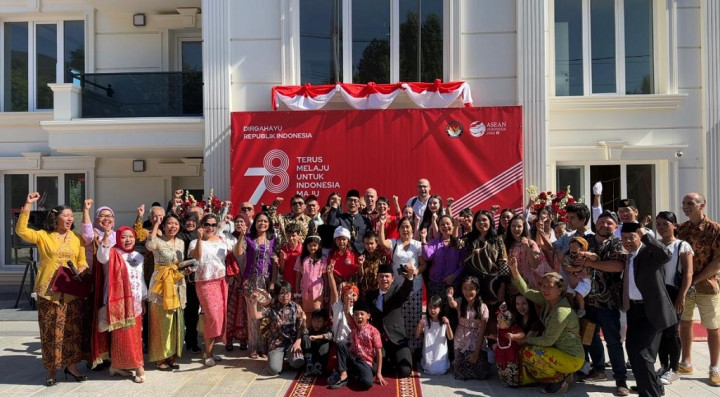 Serunya Peringatan HUT ke-78 RI di Gedung Baru KBRI Sofia Bulgaria