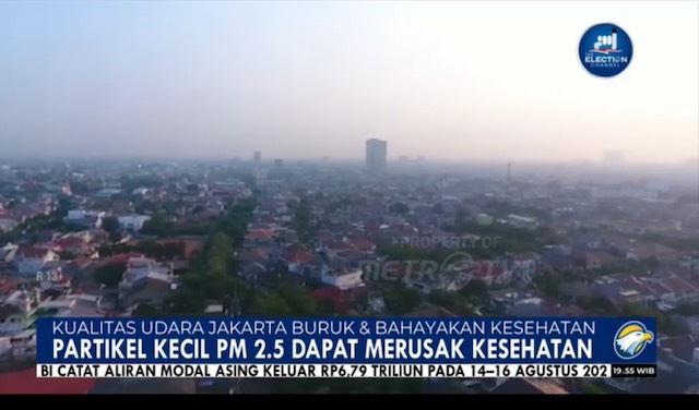 Kualitas Udara di Jakarta Memburuk, Penderita ISPA Mengalami Peningkatan