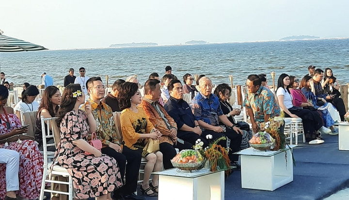 Erick Thohir Sebut Pantai Pasir Putih di Tangerang Dorong Ekosistem Pariwisata