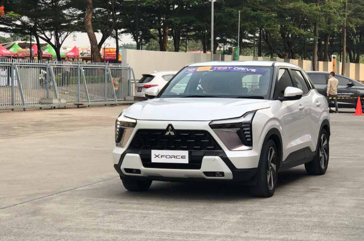 Kesan Pertama Jajal Mitsubishi Xforce, Lebih Rigid dari Xpander?