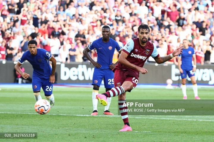 10 Pemain West Ham Redam Perlawanan Chelsea