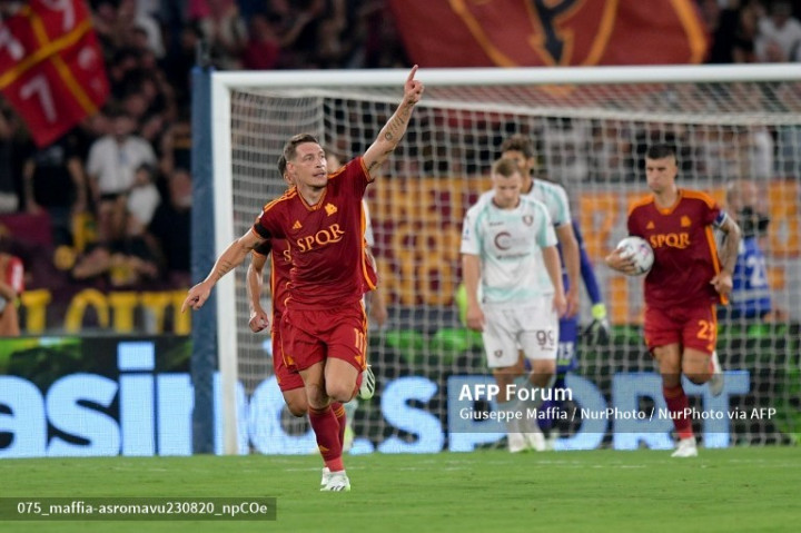 Roma Susah Payah Imbangi Salernitana