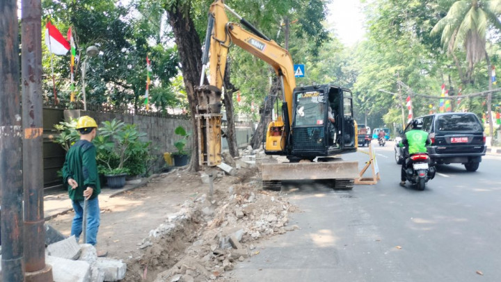 Revitalisasi 4 Titik Pedestrian di Jakpus Habiskan Anggaran Rp15 Miliar