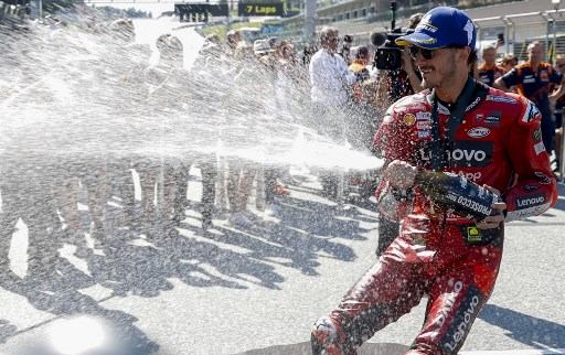 Klasemen Pembalap Usai MotoGP Austria: Bagnaia Memimpin!
