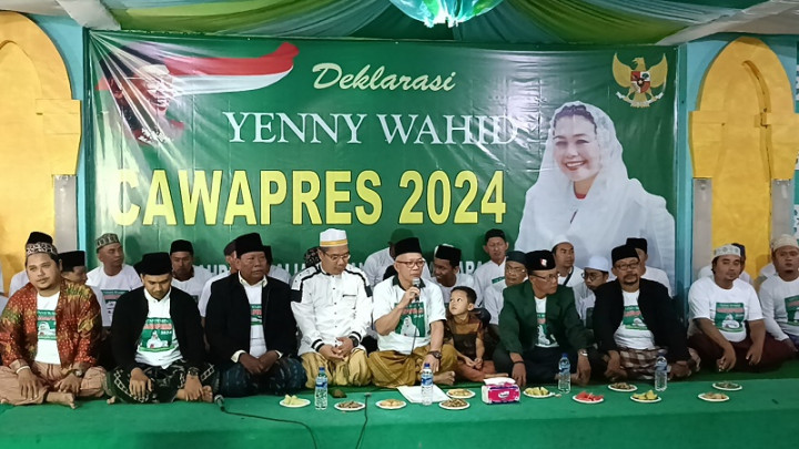 Barisan Nahdliyin Surabaya Deklarasi Yenny Wahid Sebagai Cawapres 2024