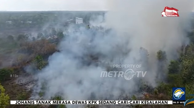 Sepekan Berlalu, Kebakaran Lahan di Palangka Raya Makin Meluas