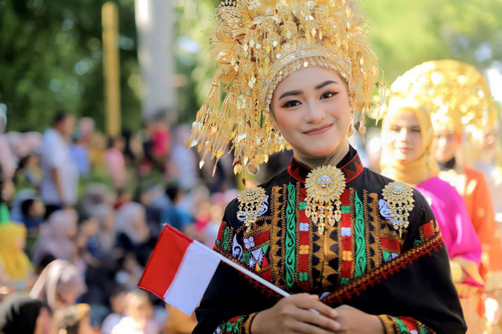 Kemeriahan Pawai Karnaval HUT-RI ke-78 di Banda Aceh