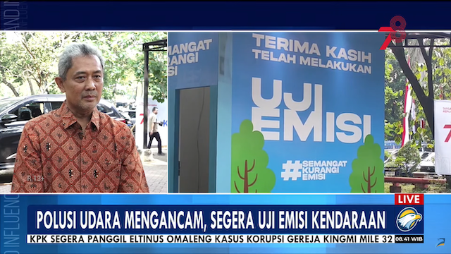 KLHL Sediakan Pos Uji Emisi Gratis, Cek Daftar Lokasinya