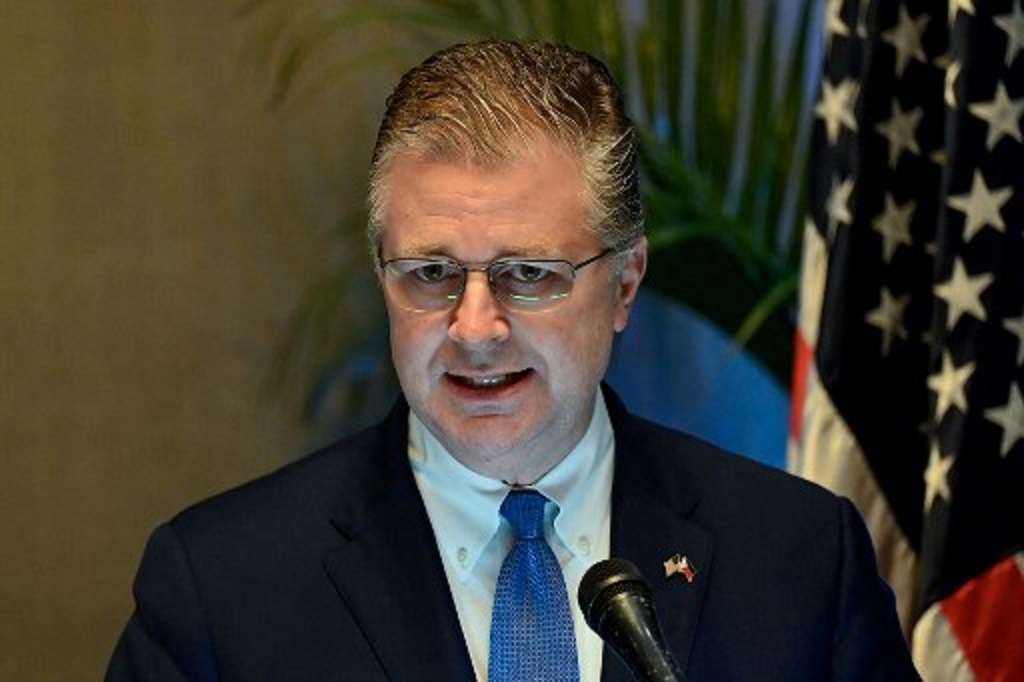 Asisten Menteri Luar Negeri AS Biro Asia Timur dan Pasifik, Daniel Kritenbrink. (JAM STA ROSA / AFP)