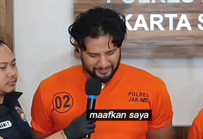 Ammar Zoni Jalani Sidang Perdana Kasus Narkoba, Irish Bella Tak Menemani