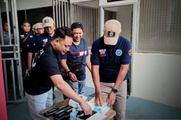 Tim Gabungan Geledah Lapas Kelas II A Balikpapan