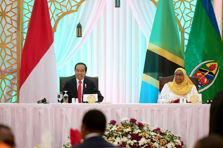 Kunjungan Ke Tanzania, Presiden Sebut Seperti Medatangi Kerabat Dekat