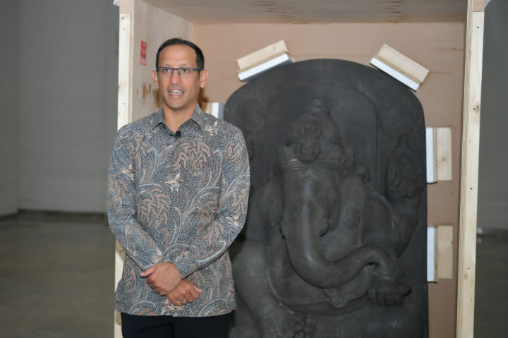 4 Arca Bersejarah yang Dikembalikan Belanda Tiba di Tanah Air