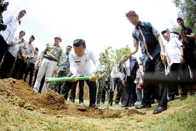Lewat Siap Darling, Kawasan Percandian Muarajambi Hijau dengan 11.920 Pohon
