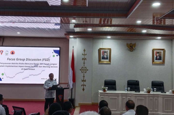 BMKG Jadikan Ambon Percontohan Matrix Rasio Bencana